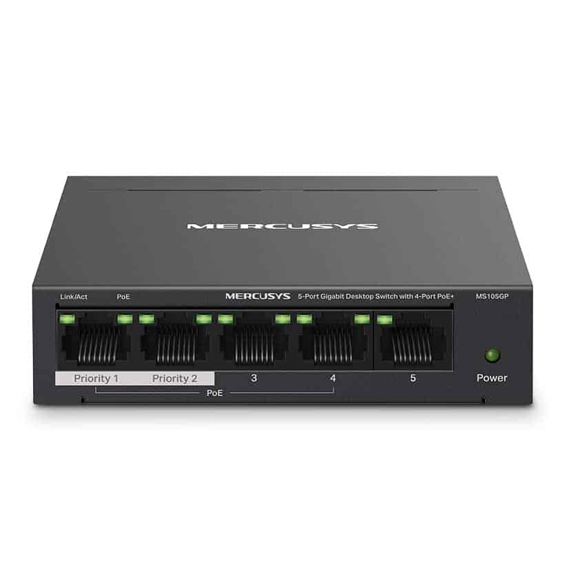 tp-link MS105GP 5-Port Gigabit Desktop Switch w- PoE